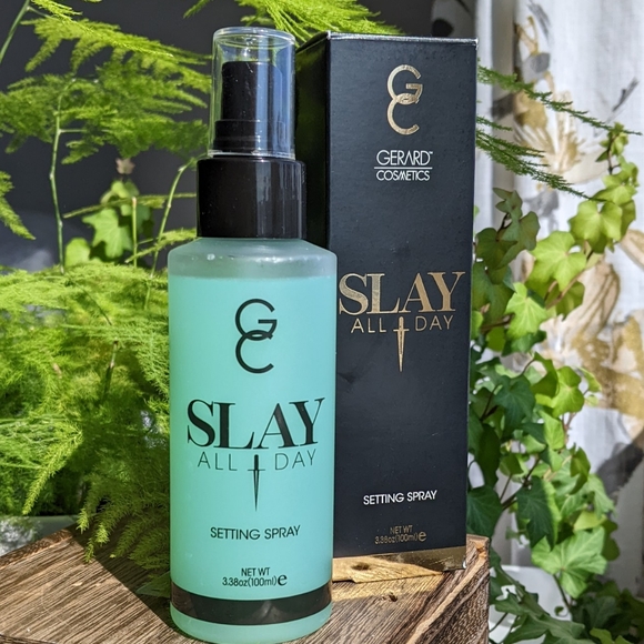 Gerard Cosmetics Other - Gerard Cosmetics Slay All Day Setting Spray in Cucumber